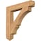 Ekena Millwork Balboa Arts & Crafts Smooth Bracket, Western Red Cedar, 5 1/2"W x 36"D x 36"H BKT06X36X36BOA03SWR - alternate 1